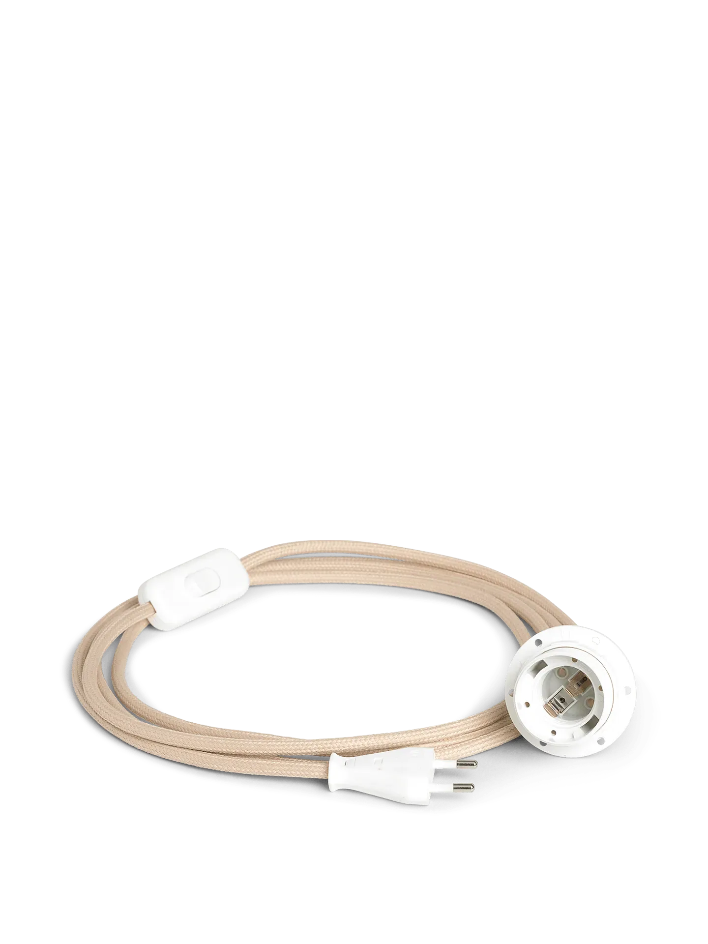 Fabric Cord Set Wall Lamp - Sand product