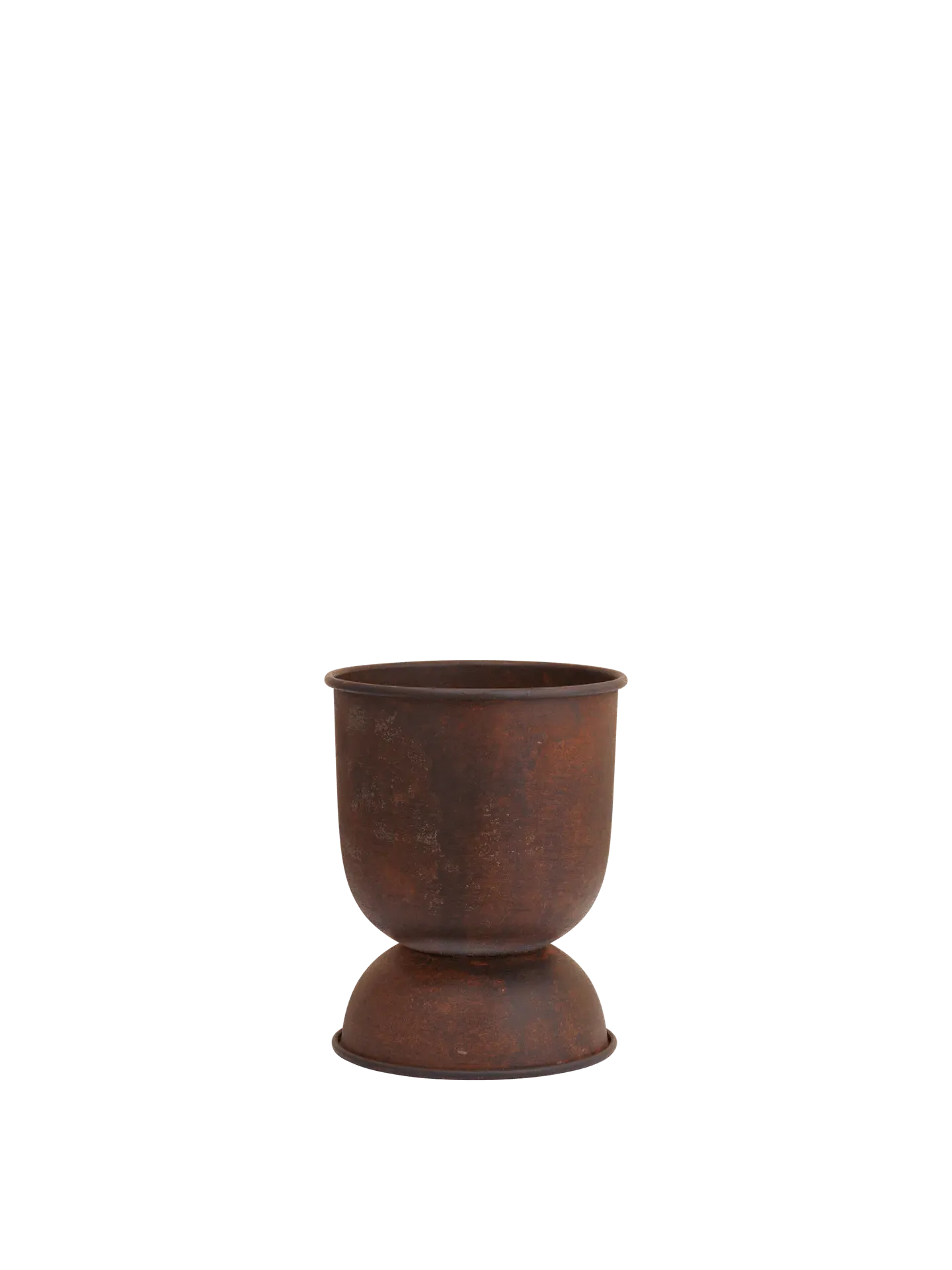 Hourglass Extra Small Plant Pot - Rust, Iron product