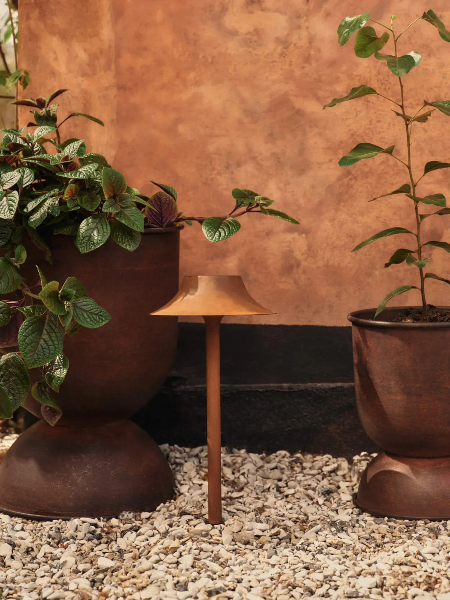 Hourglass Medium Plant Pot - Rust, Iron alternate view