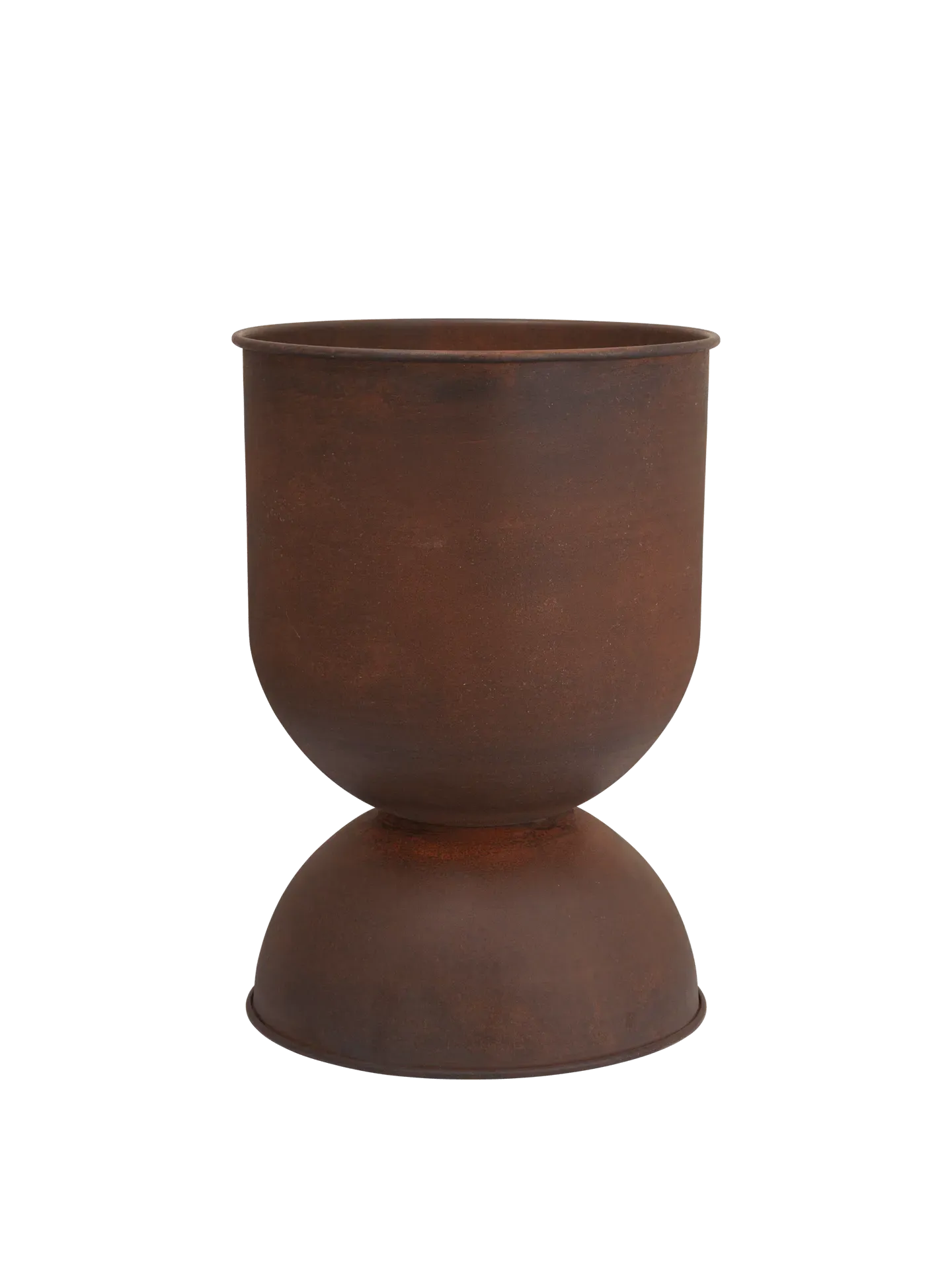 Hourglass Medium Plant Pot - Rust, Iron product