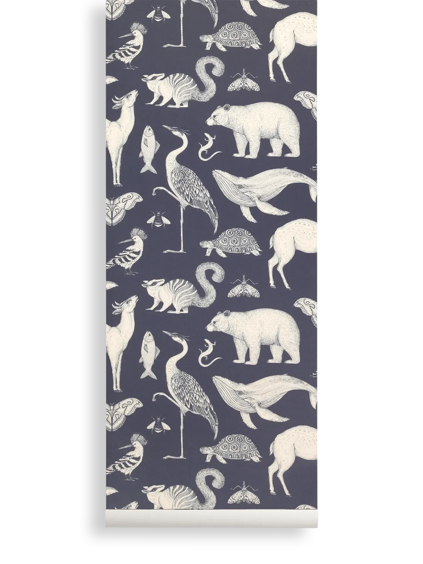 Katie Scott Animals Wallpaper - Dark Blue product