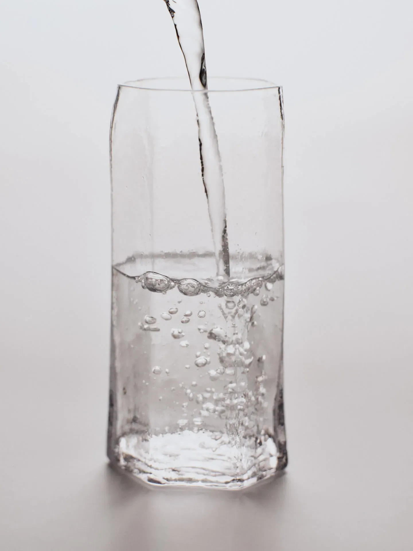 Kiru Tall Glasses Set of 2 - Clear, Recycled Glass alternate view