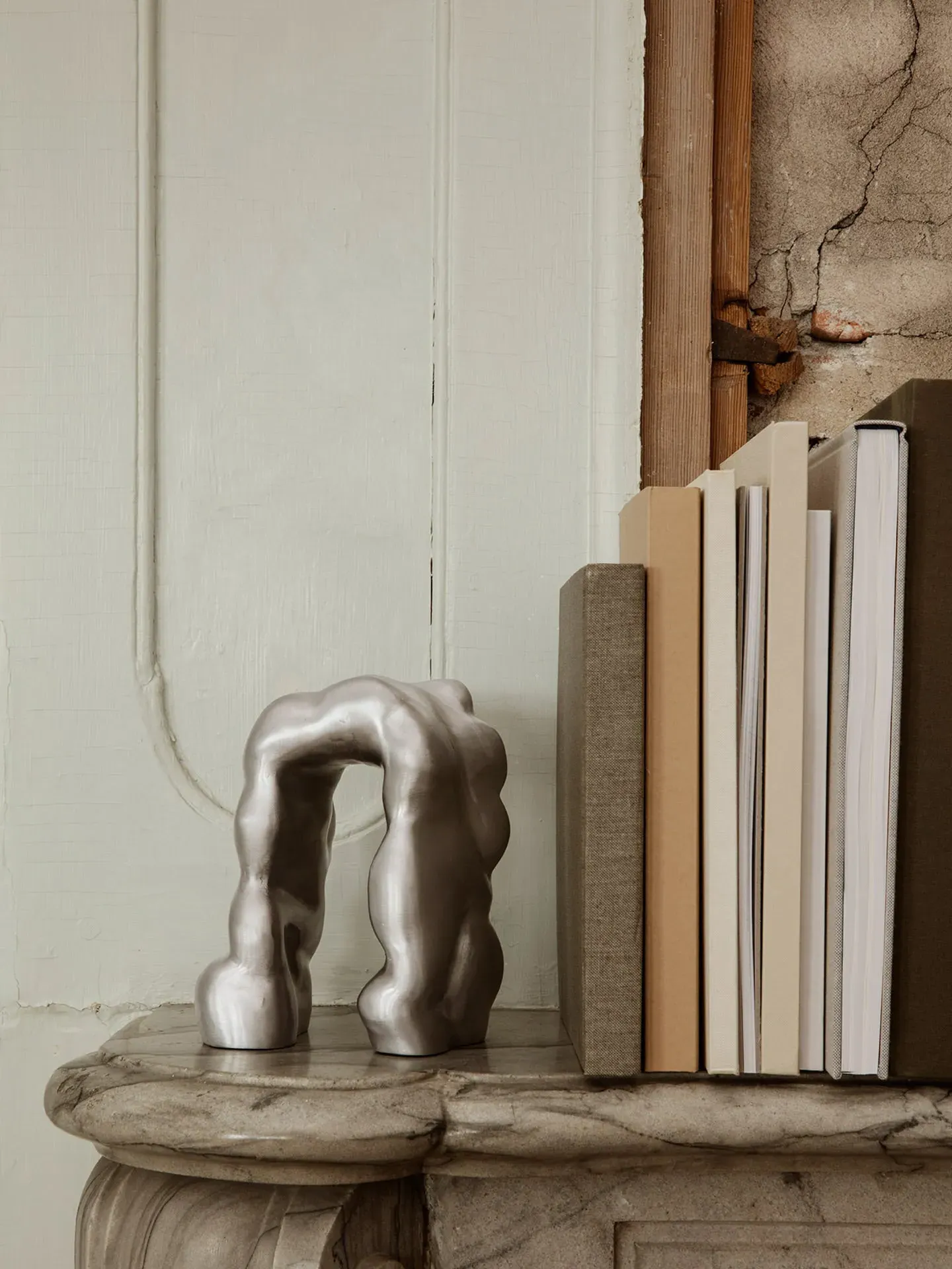 Morf Sculpture - Brushed Aluminium alternate view