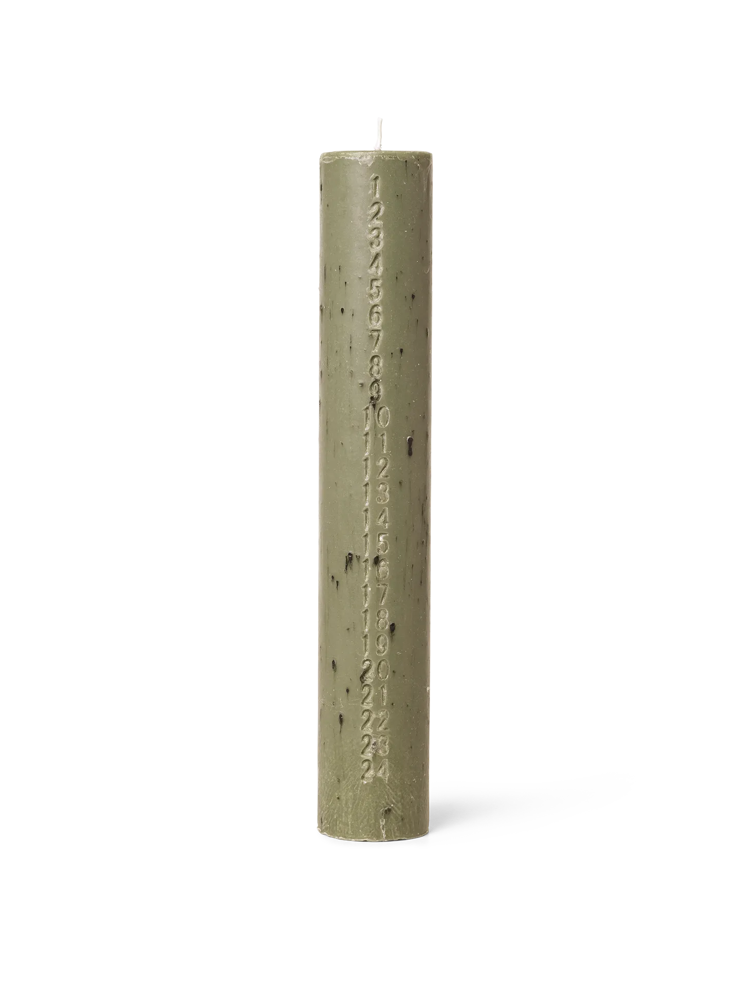 Mura Advent Candle - Artichoke Green, Stearin product