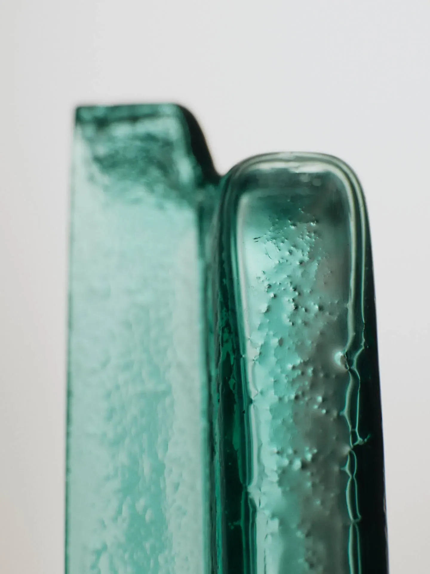 Muro Centrepiece - Green, Recycled Glass alternate view