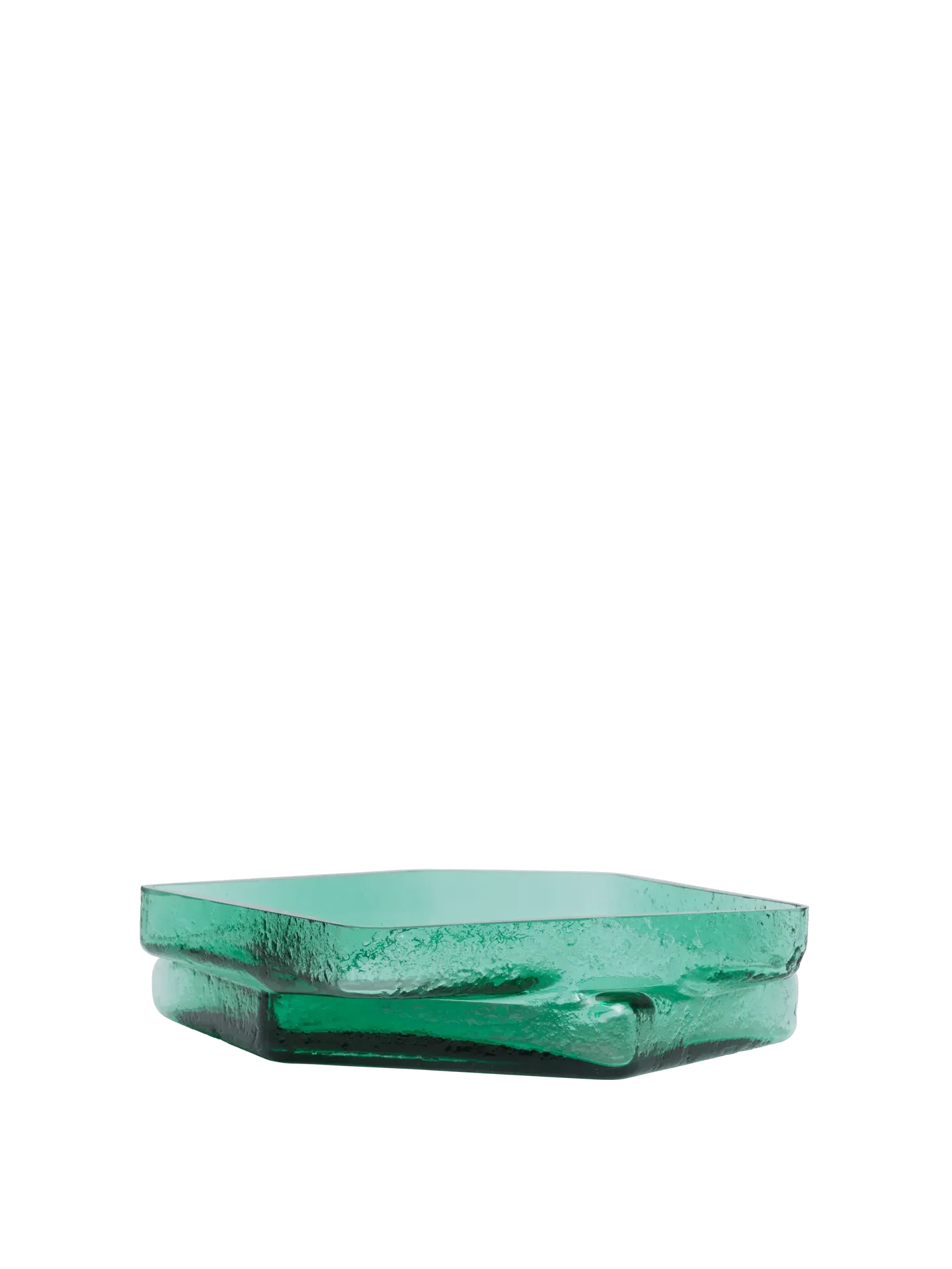 Muro Centrepiece - Green, Recycled Glass product