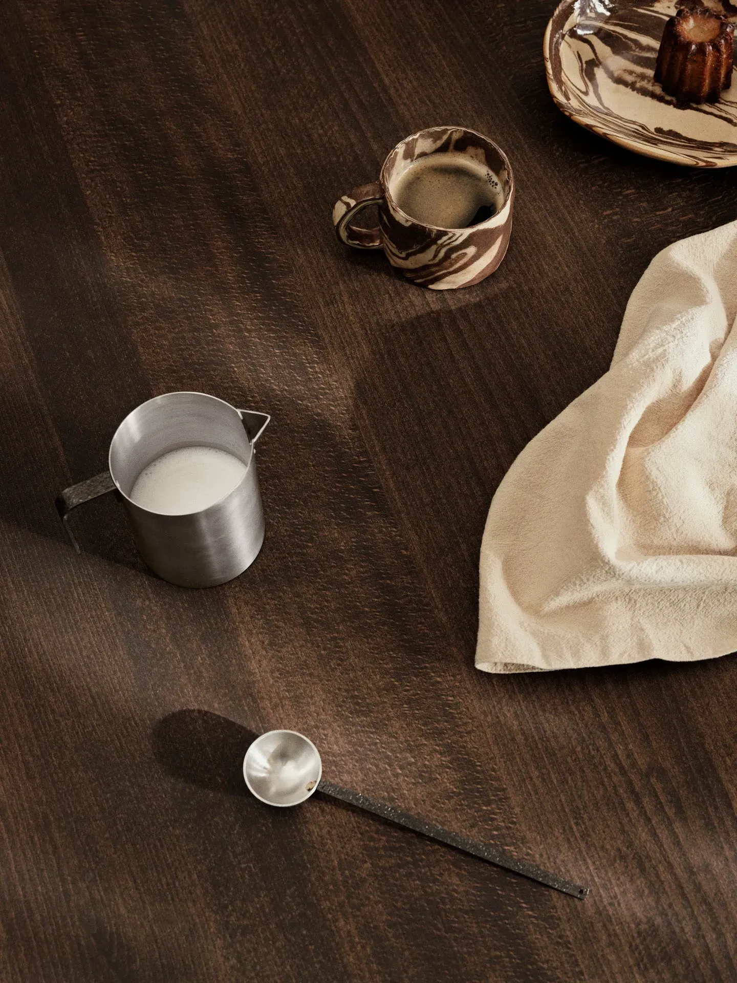 Obra Milk Jug - Stainless Steel alternate view
