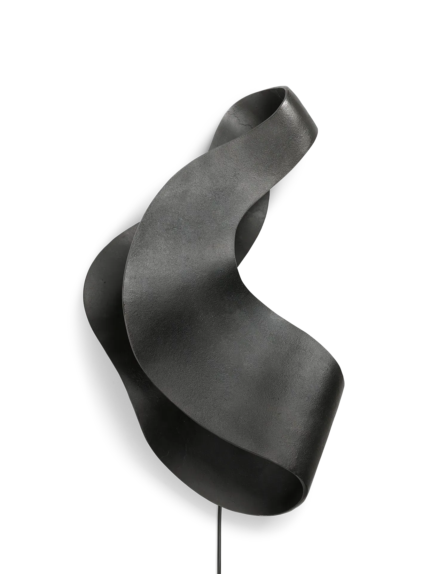 Oyster Wall Lamp - Black, Recycled Aluminium product