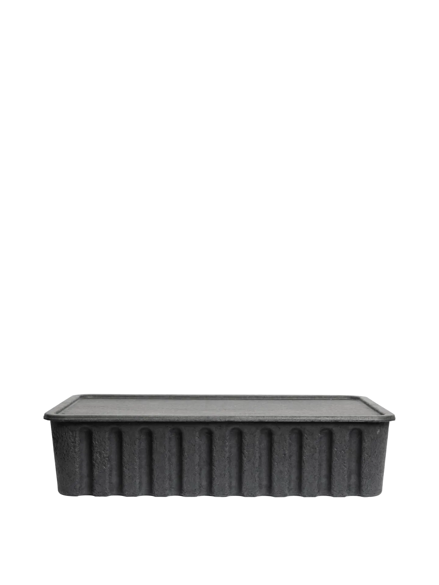 Paper Pulp Extra Large Box with Lid - Charcoal product