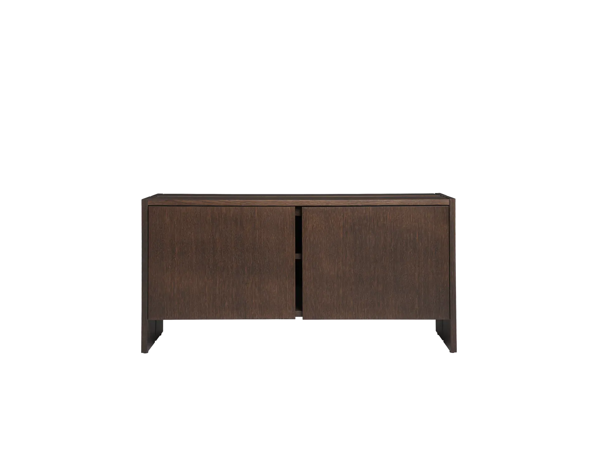 Parcel Low Hallway Cabinet - Dark Stained Oak product