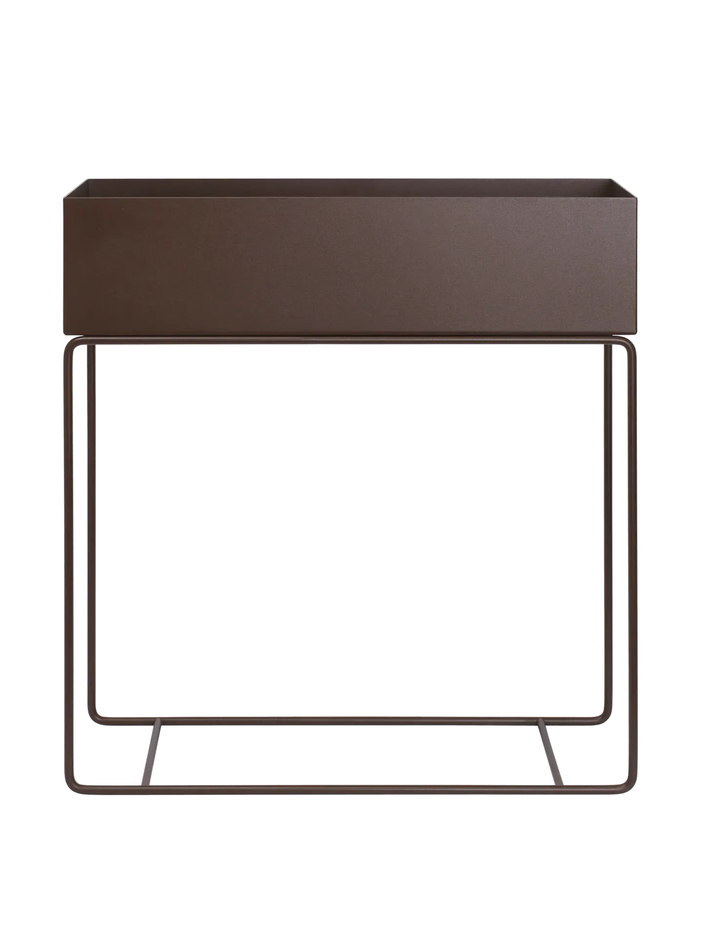 Plant Box - Dark Chocolate, Powder Coated Metal product