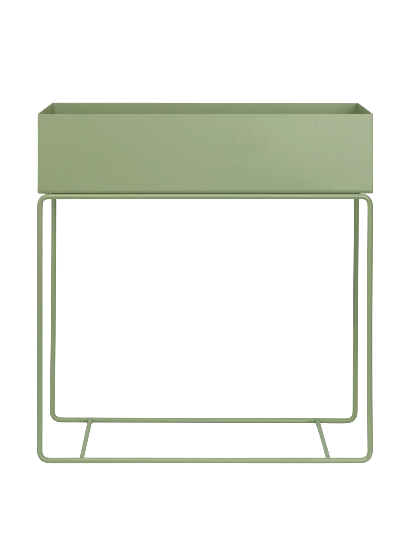 Plant Box - Tea Green, Powder Coated Metal product
