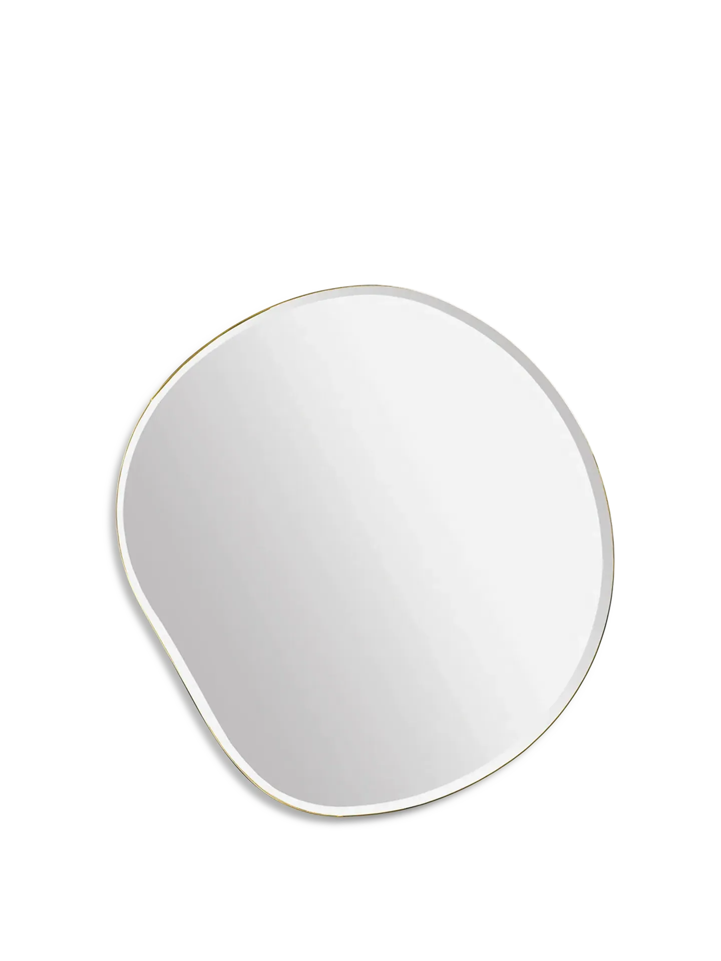 Pond Small Wall Mirror - Brass product