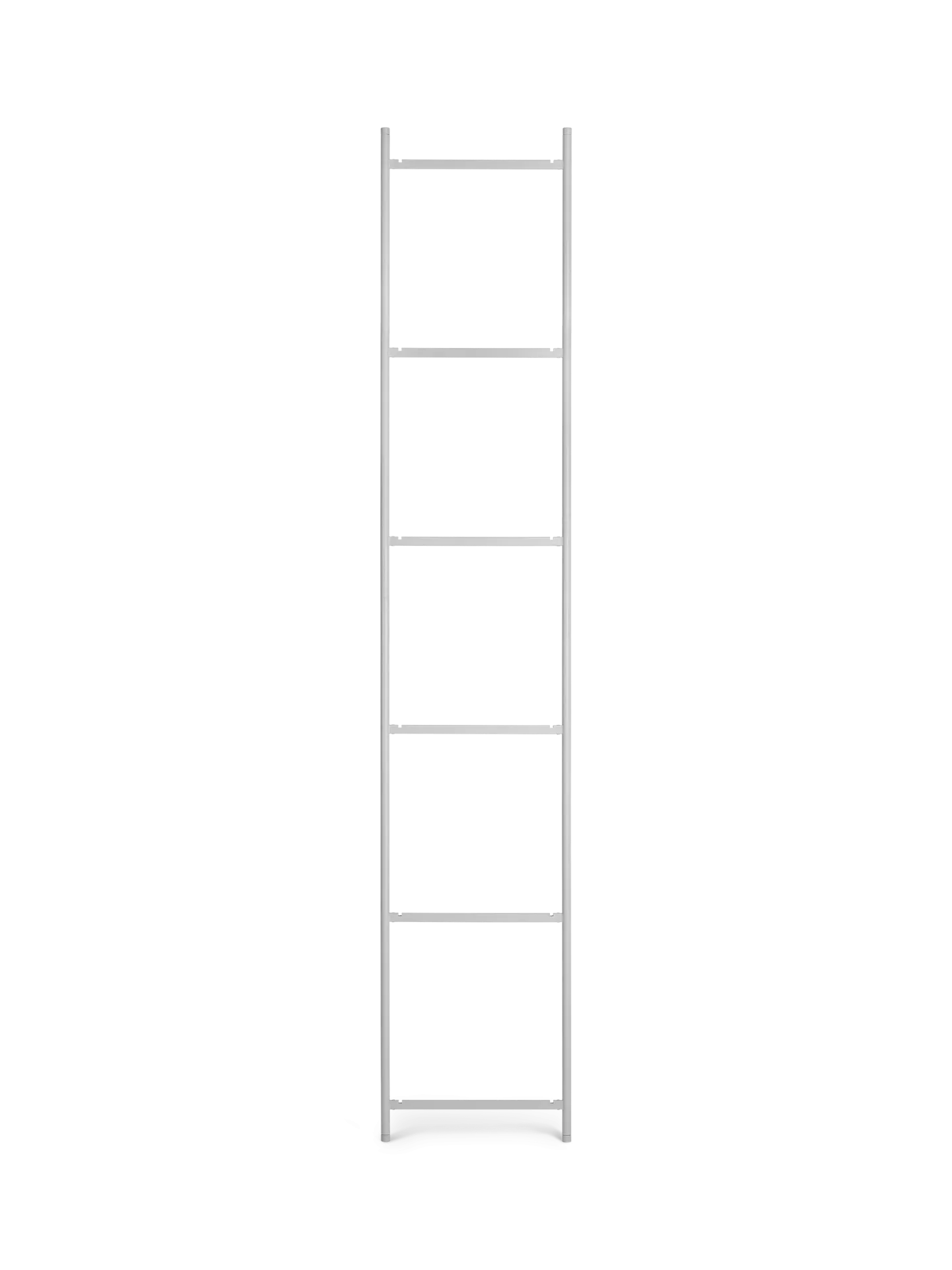 Punctual Ladder 6 Modular Shelving Unit - Light Grey, Powder-Coated Metal product