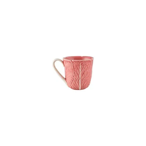 Bordallo Pinheiro Cabbage Mug - Pink, Ceramic product