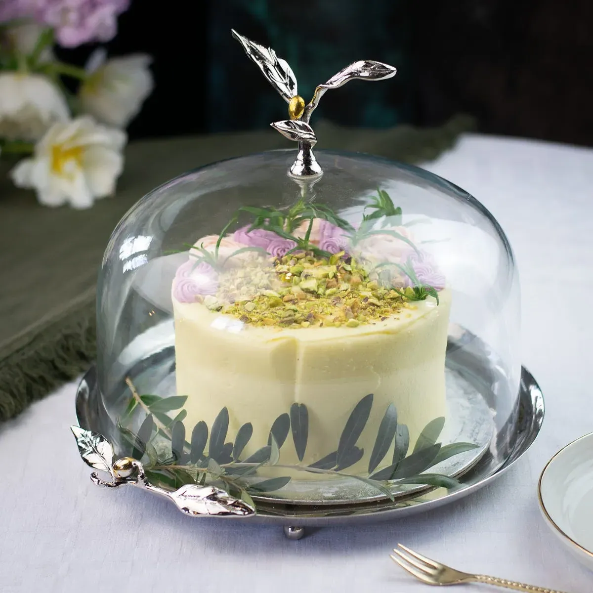 Culinary Concepts Cake Stand with Glass Dome product