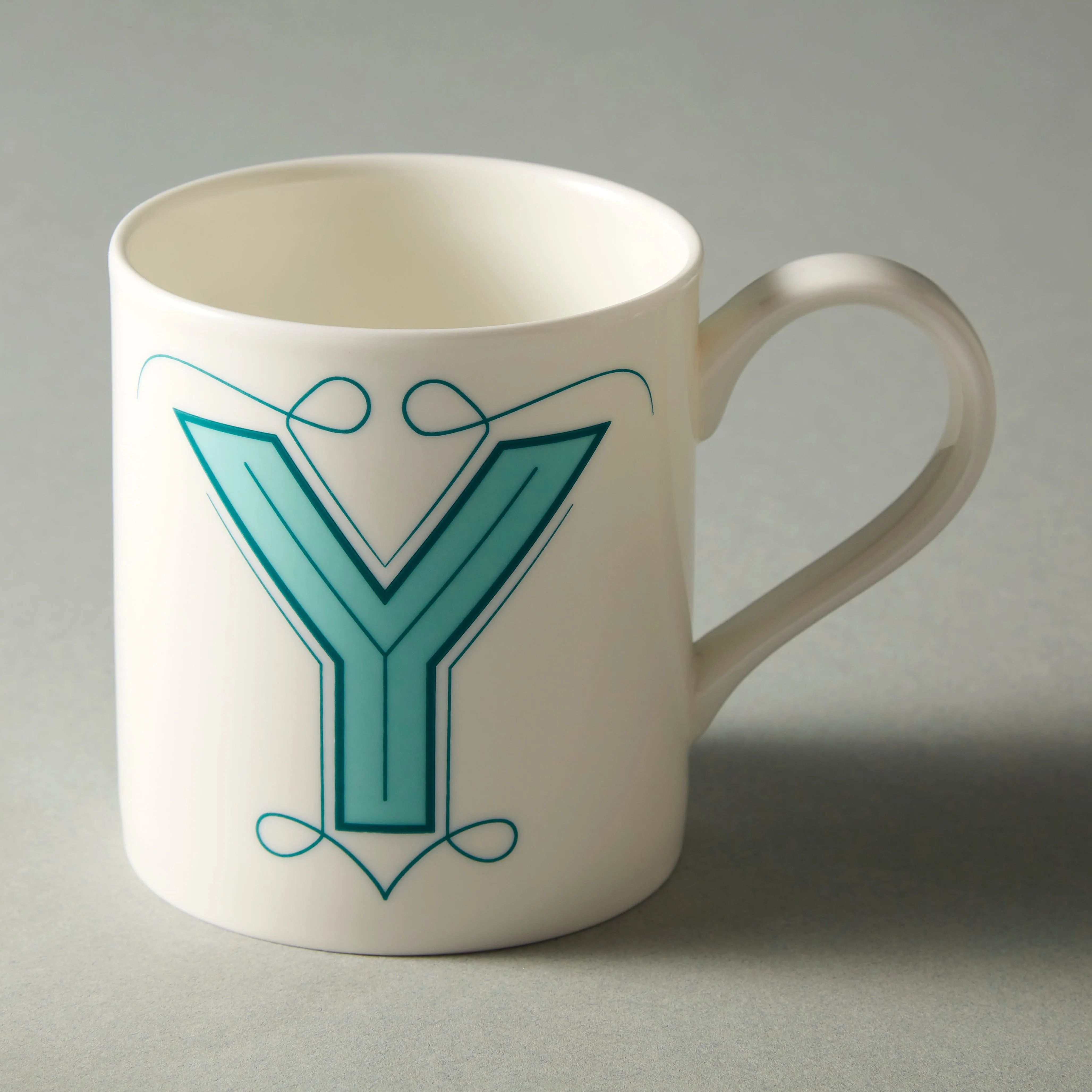 Alphabet Y Mug - Fine Bone China product