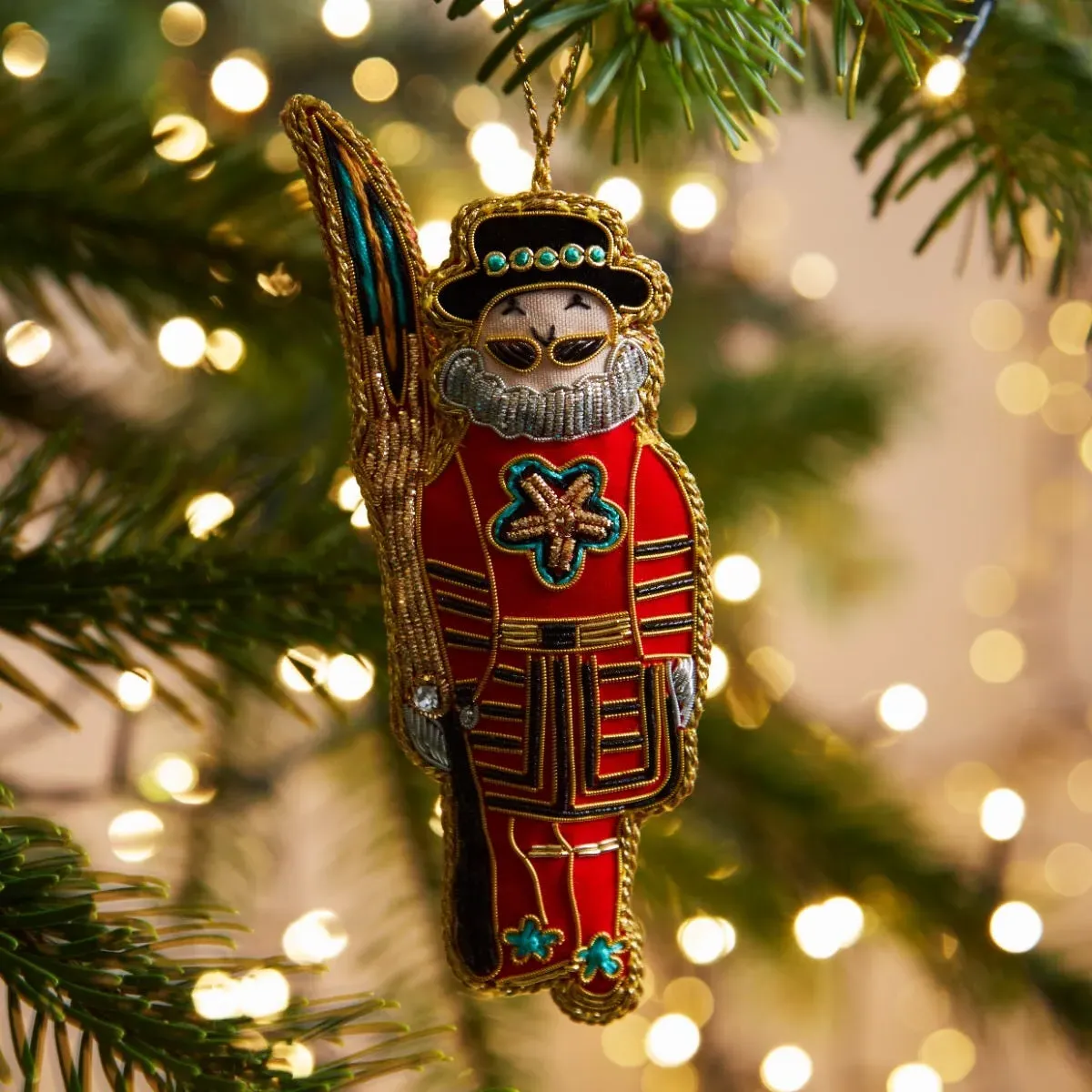 Beefeater Fork Embroidered Decoration product