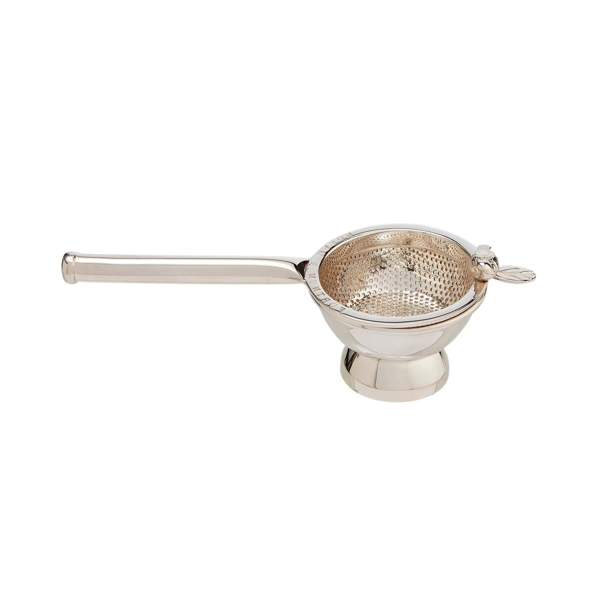 Camellia Tea Strainer - Silver-Plated Brass product