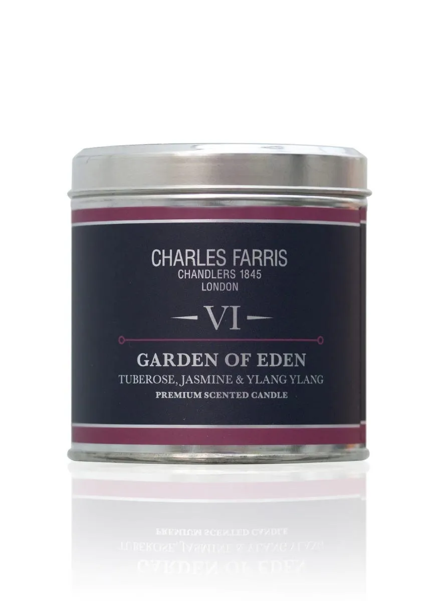Charles Farris Garden of Eden Signature Tin Candle - 300g product