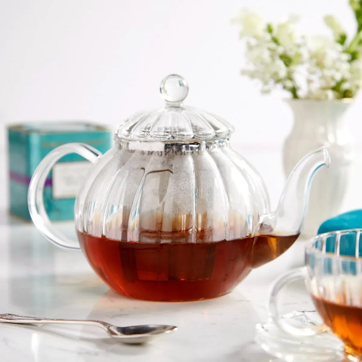 Glass Teapot 2-Cup - Borosilicate Glass, Stainless Steel product