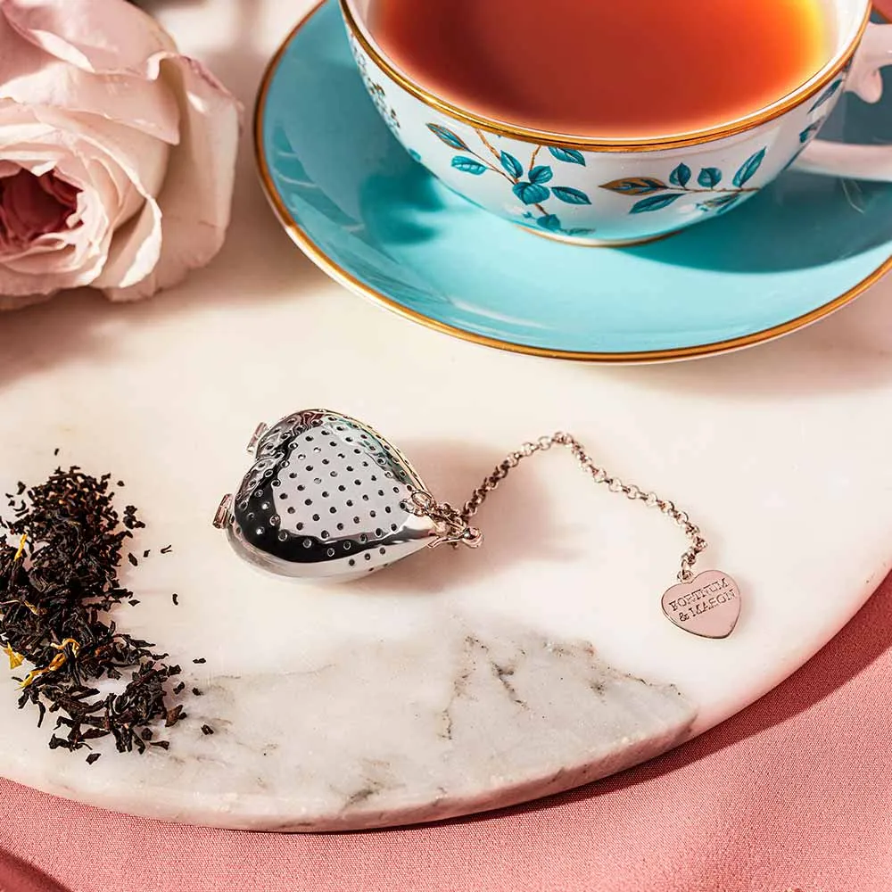 Heart Tea Infuser - Silver-Plated product