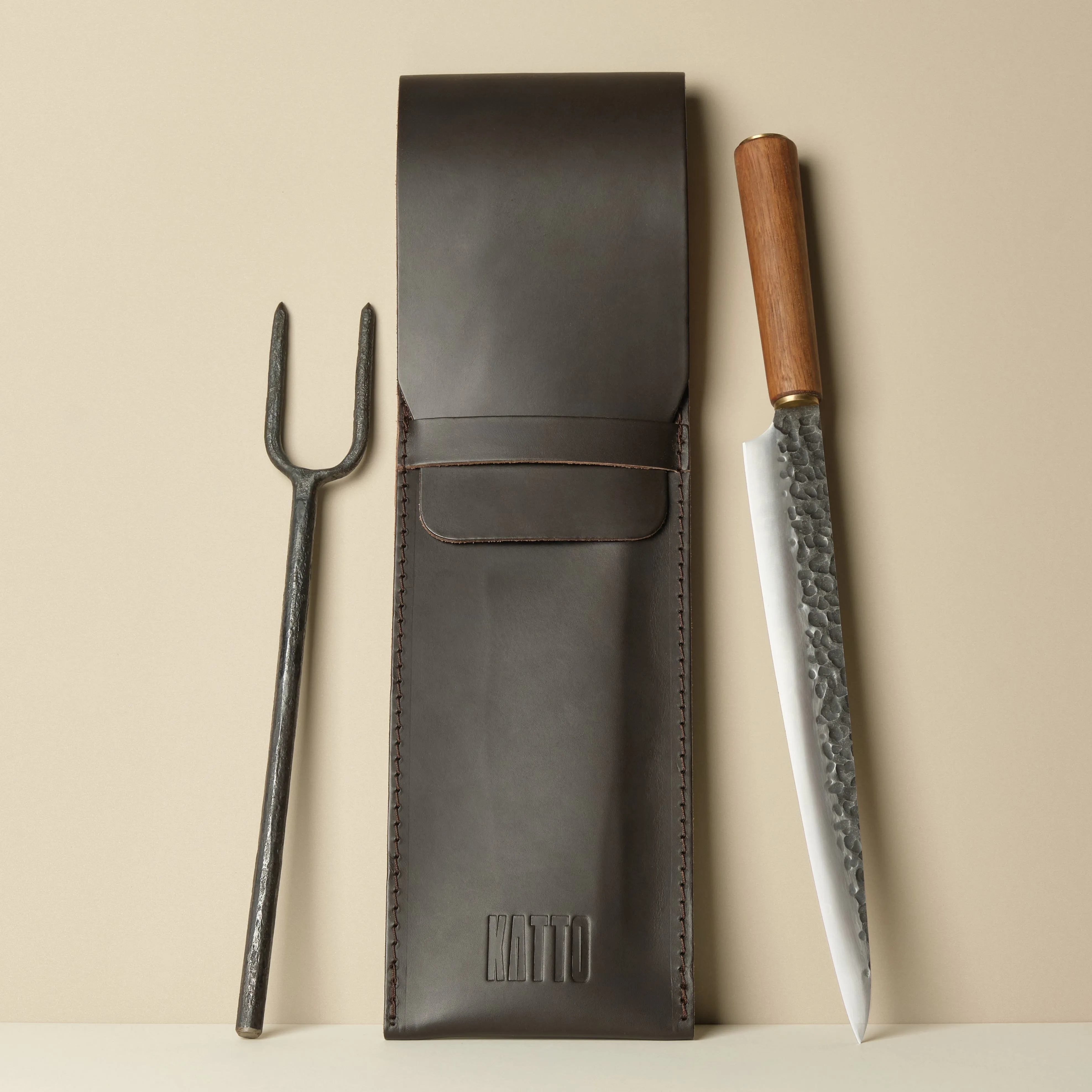 Katto Carving Set - Walnut, AUS10 Japanese Steel product