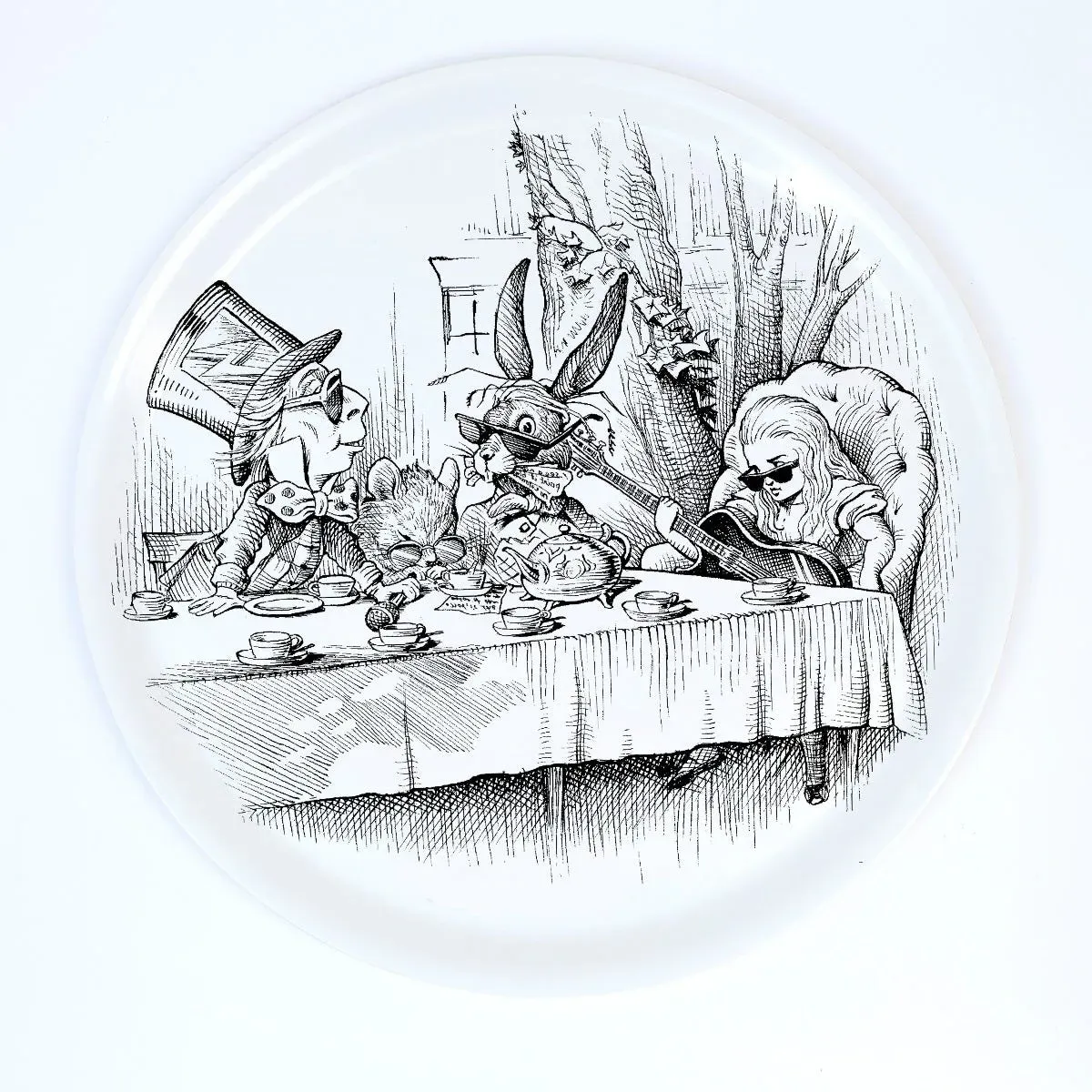 Rory Dobner Alice In Wonderland Round Tray - Birchwood product
