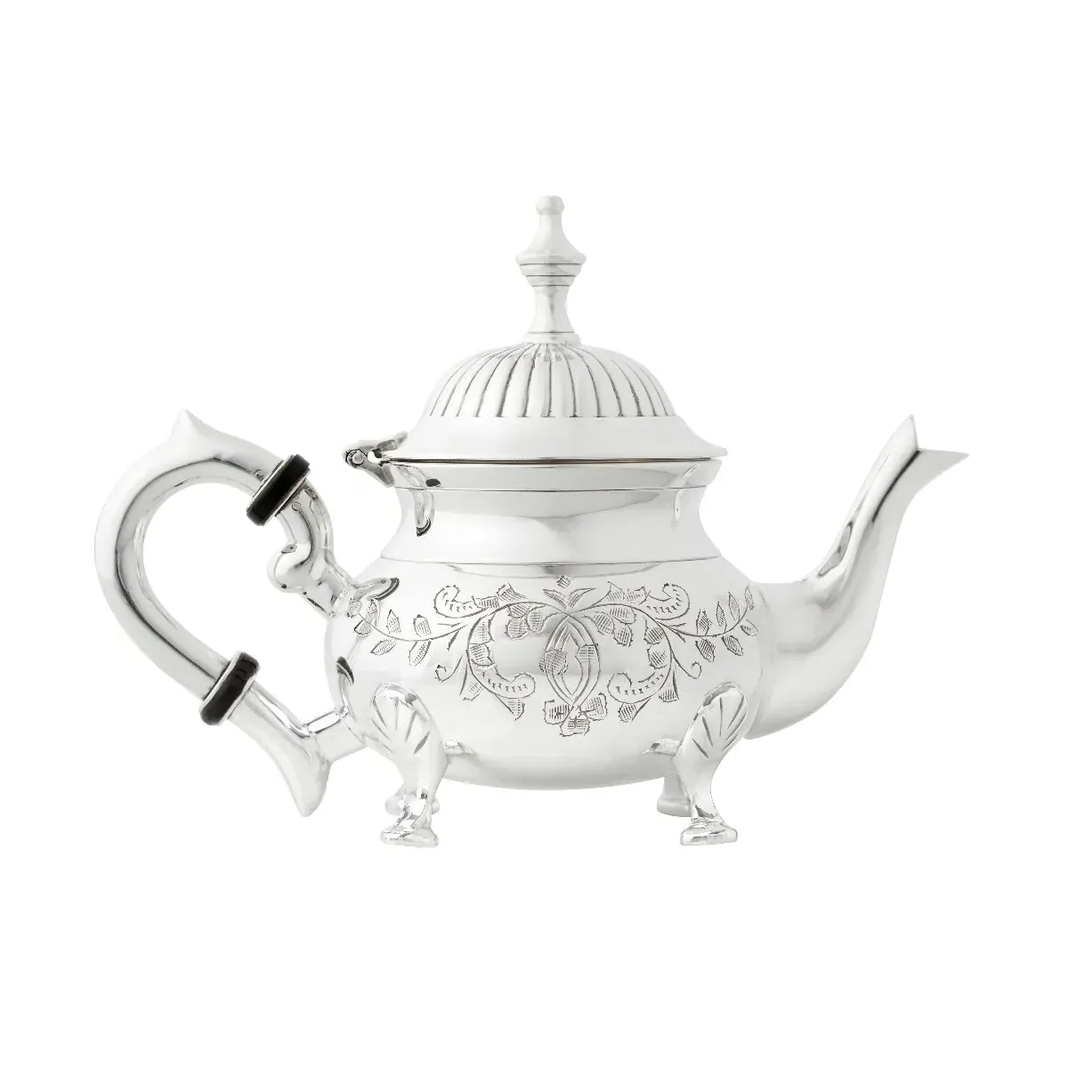 Victorian Flute Baby Teapot - Silver, Silver-Plated product