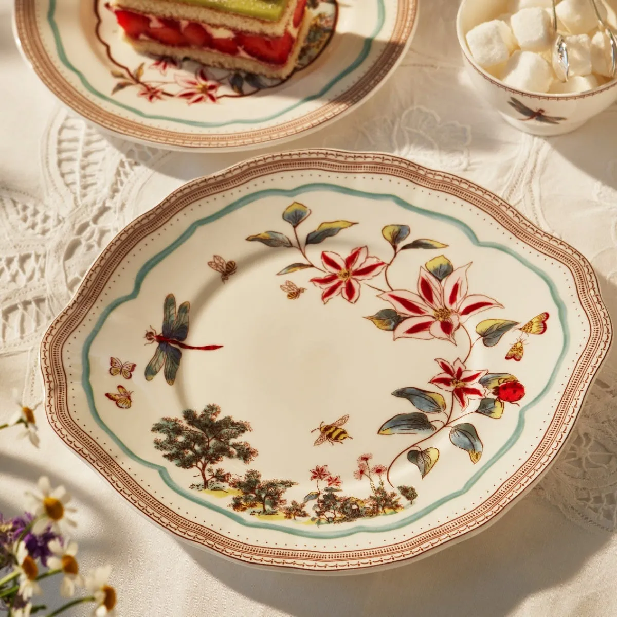 Wild Garden Bread and Butter Plate - Fine Bone China product