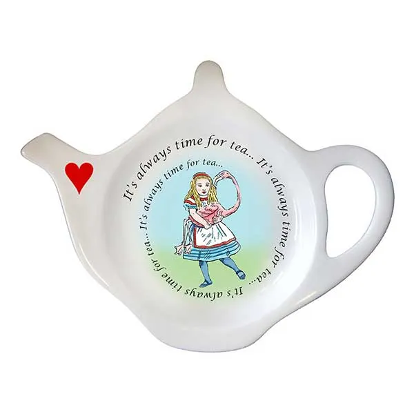 Alice in Wonderland Tea Bag Tidy - Fine Bone China product