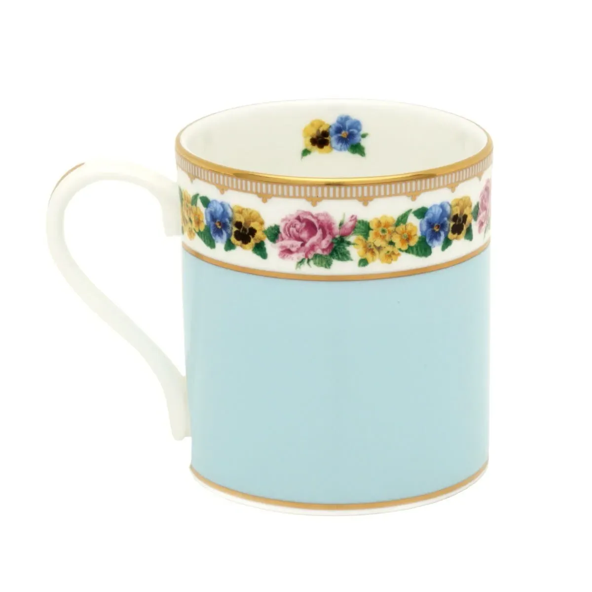 Castle of Mey Shell Garden Mug - Blue, Fine Bone China product