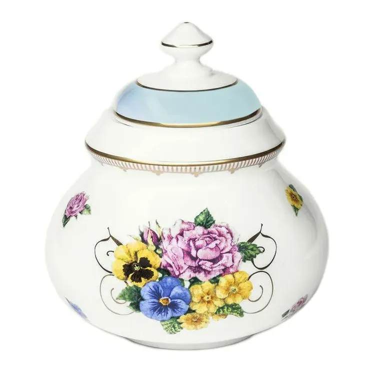 Castle of Mey Shell Garden Sugar Pot - Fine Bone China product