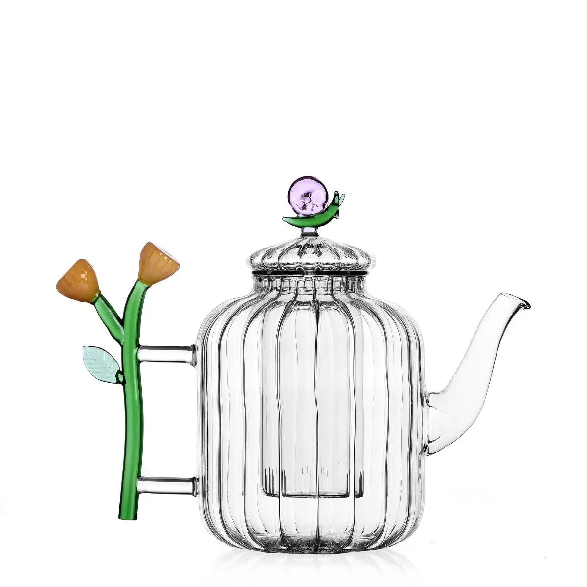 Botanica Snail Glass Teapot - Borosilicate Glass product