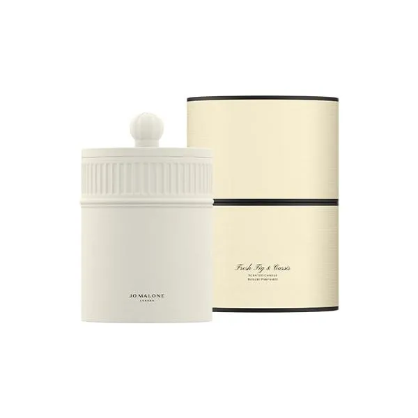 Fresh Fig & Cassis Townhouse Candle - Bisque Ceramic product