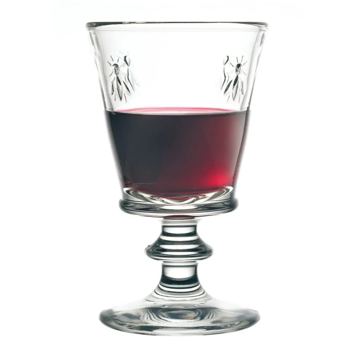 Bee Stemmed Wine Glass - Transparent product