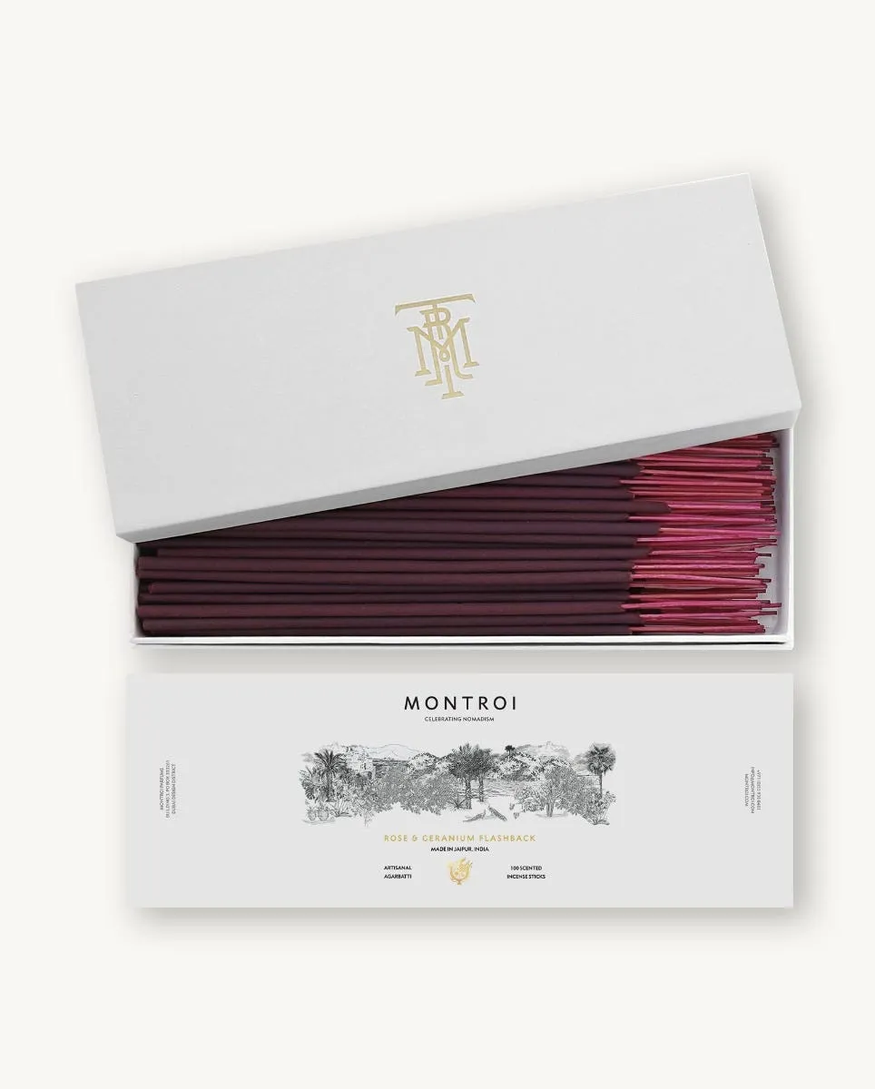 Rose & Geranium Flashback Incense Sticks product