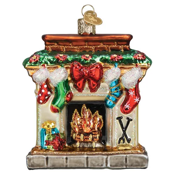Old World Christmas Hearth Decoration - Blown Glass alternate view