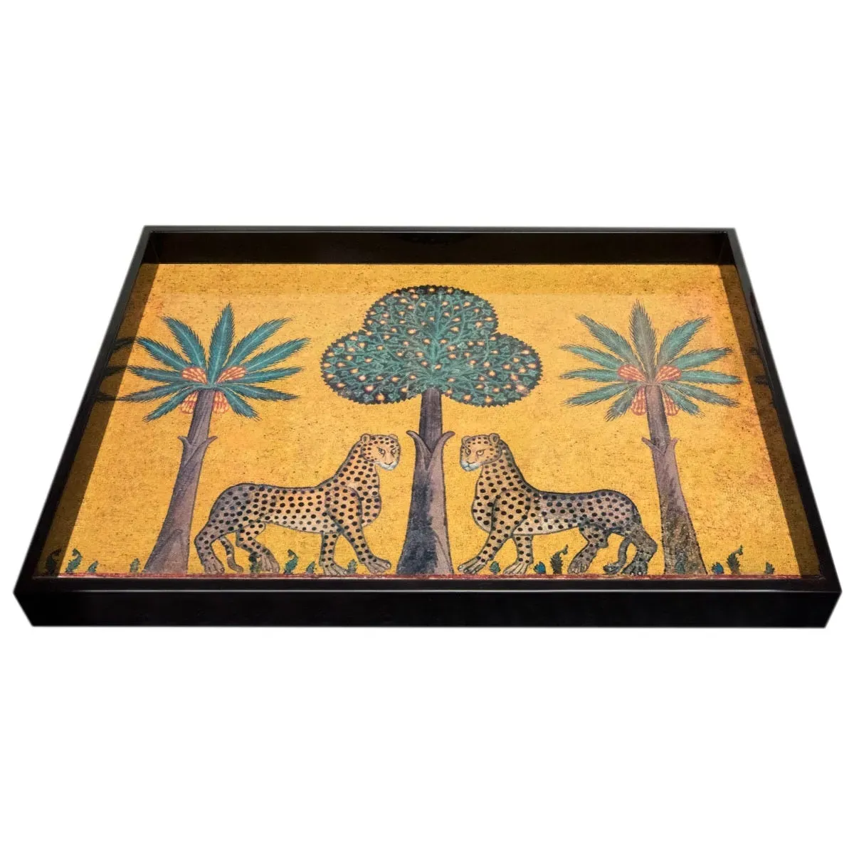 Zagara Lacquer Serving Tray - Gold product