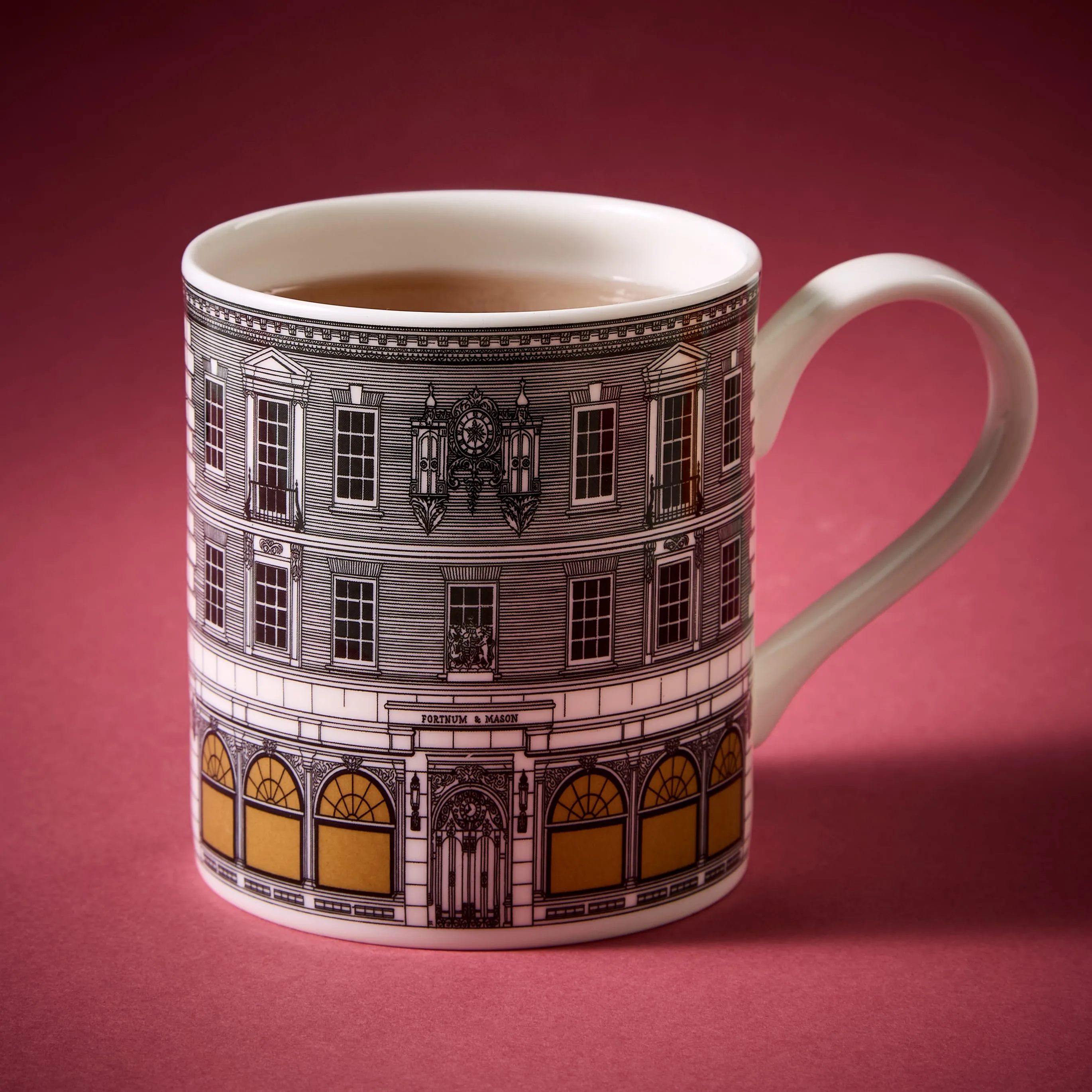 Building Bone China Mug - Gold product