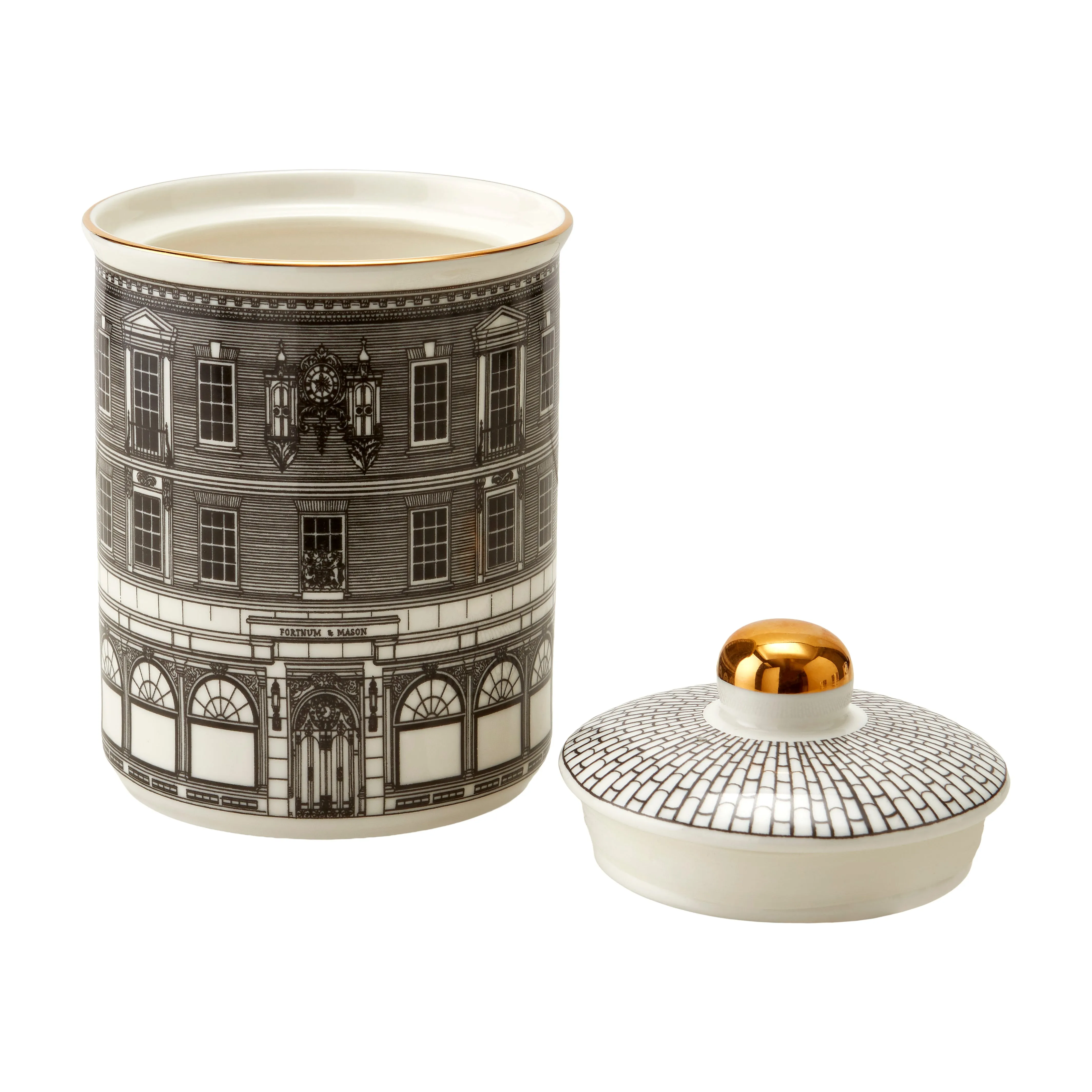 Building Tea Canister with Sealed Lid product