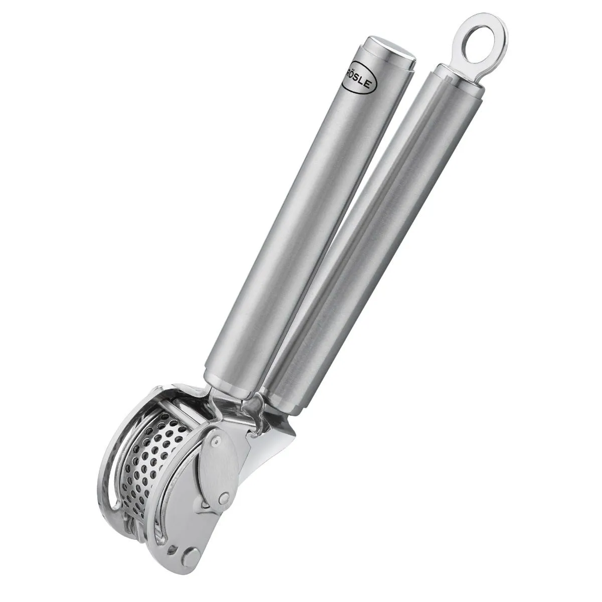 Rösle Garlic Press with Scraper - Stainless Steel product