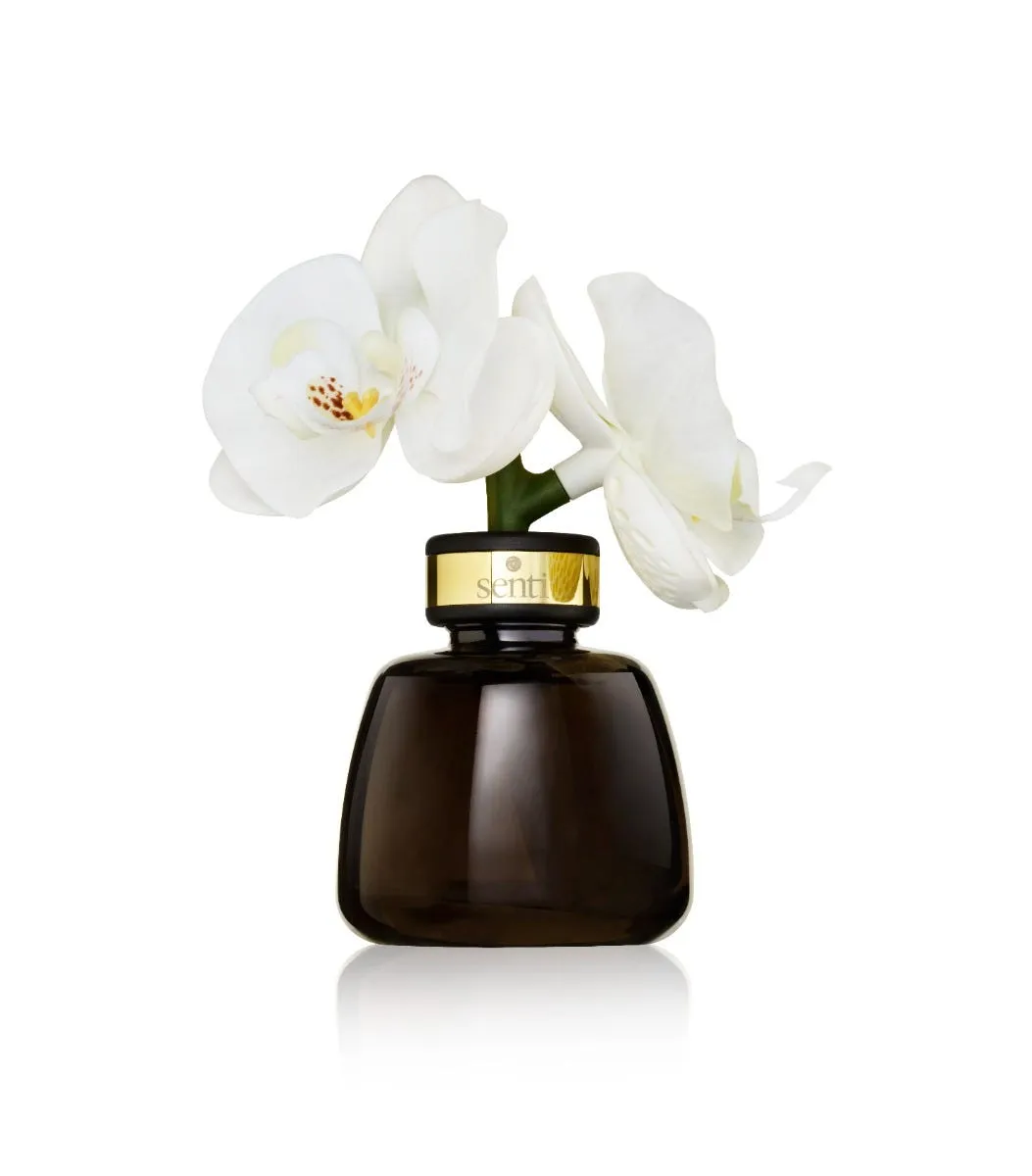 Little Orchid Flowers Diffuser - White, Italian Glass product