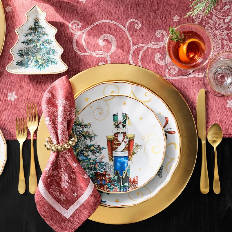 'Twas Figural Tree Appetiser Plate - Porcelain alternate view