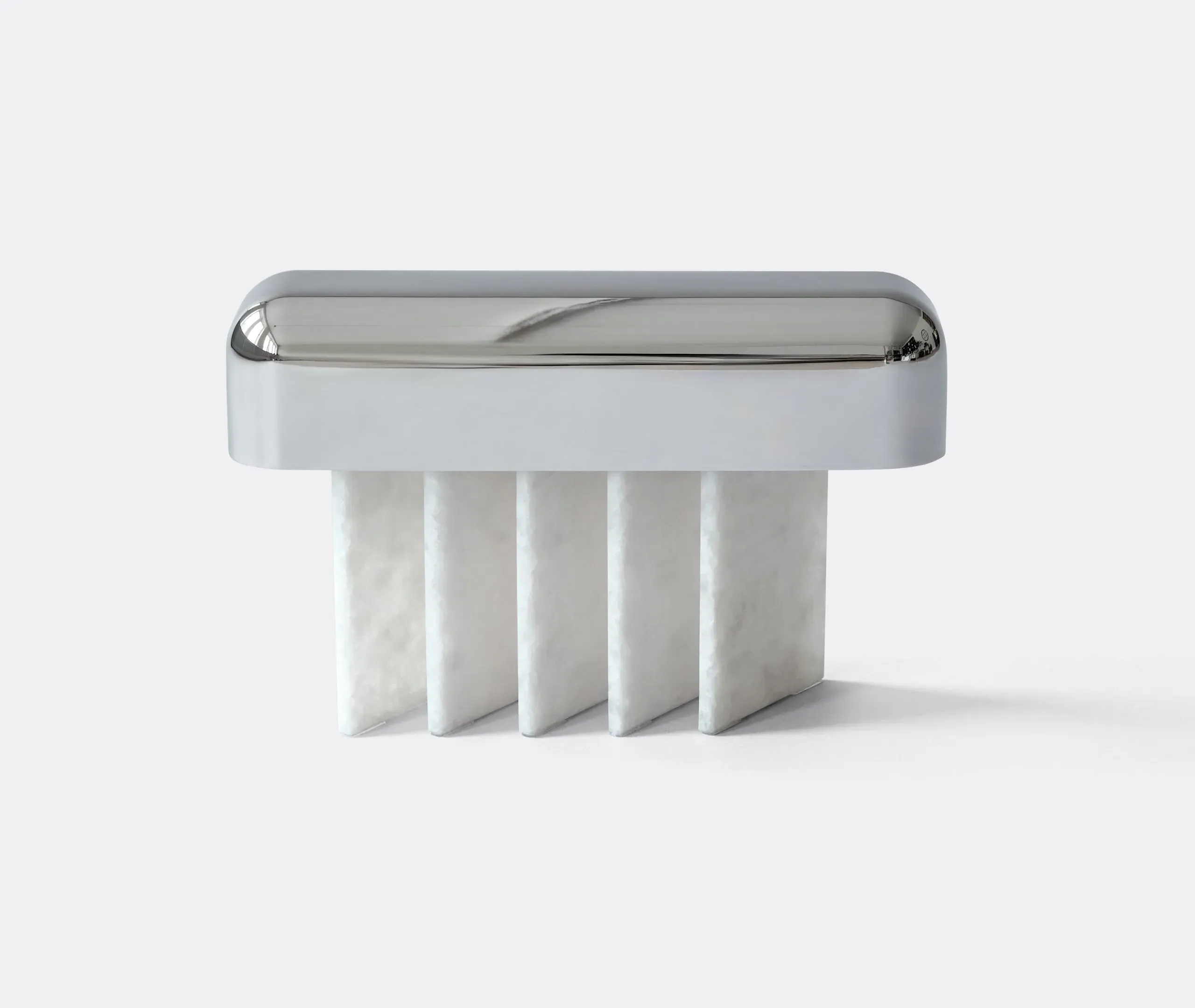 Beetle Portable Lamp - Chrome image