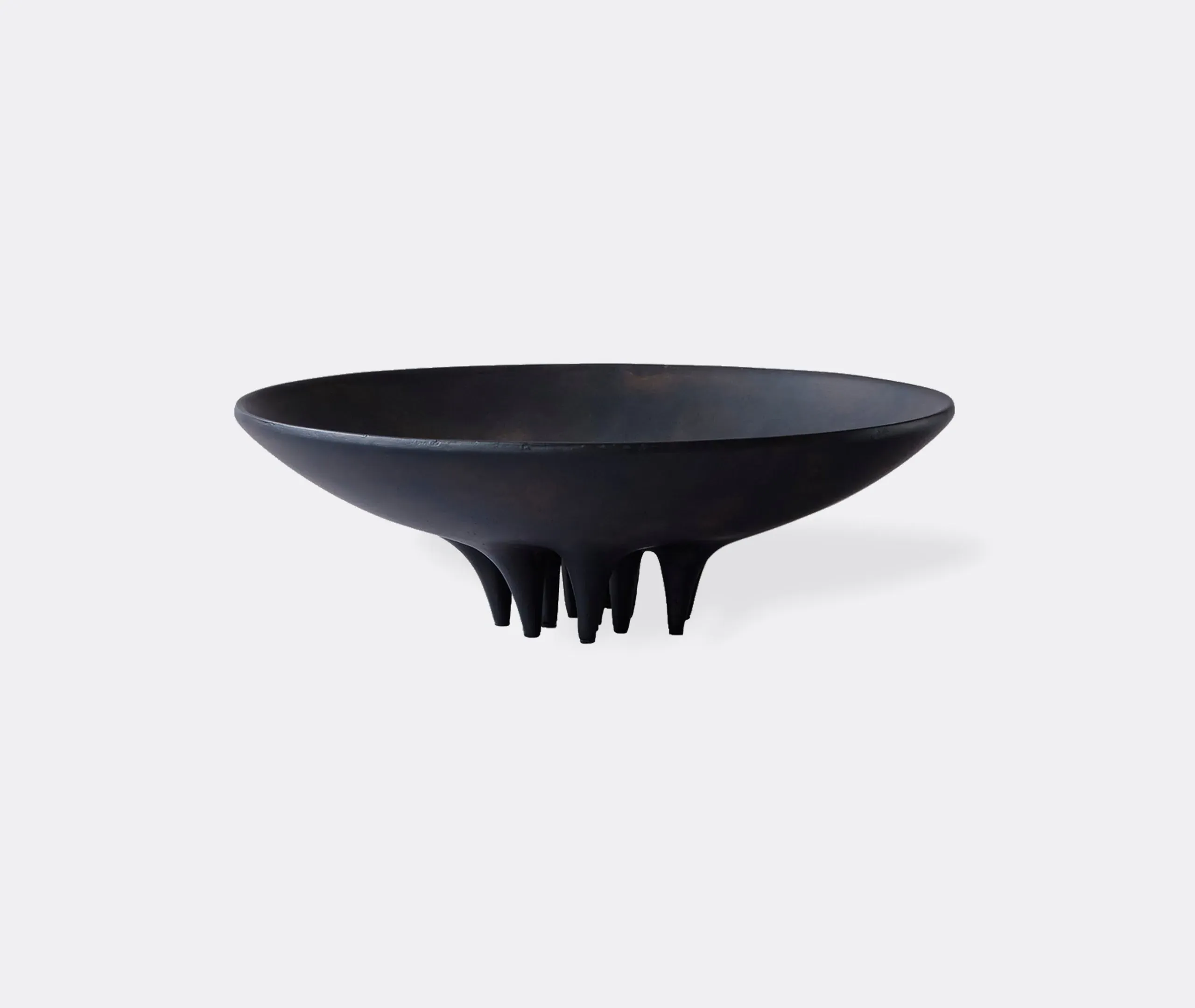Big Medusa Serving Tray - Coffee, Ceramic image