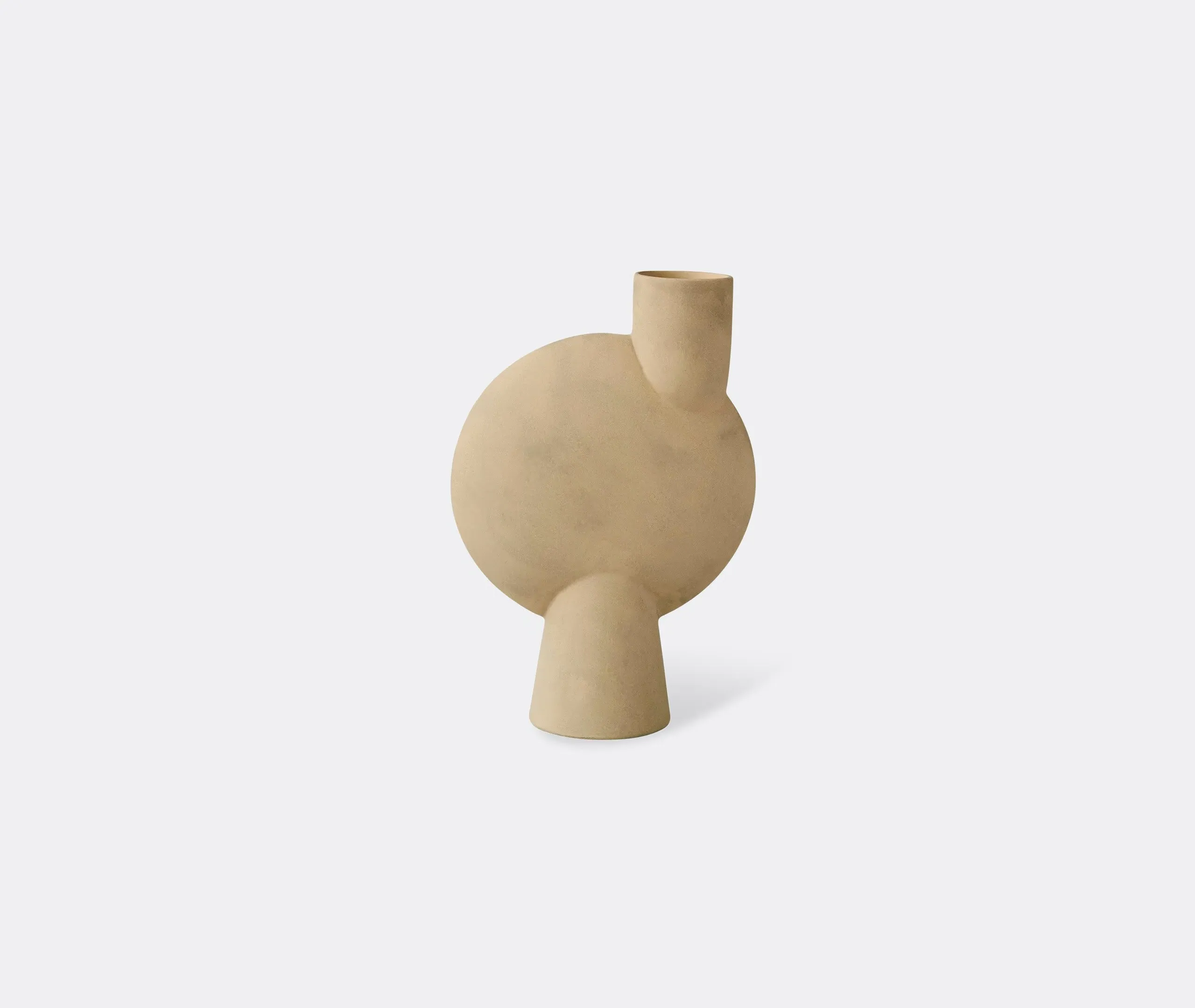Big Sphere Bubble Vase - Sand, Ceramic