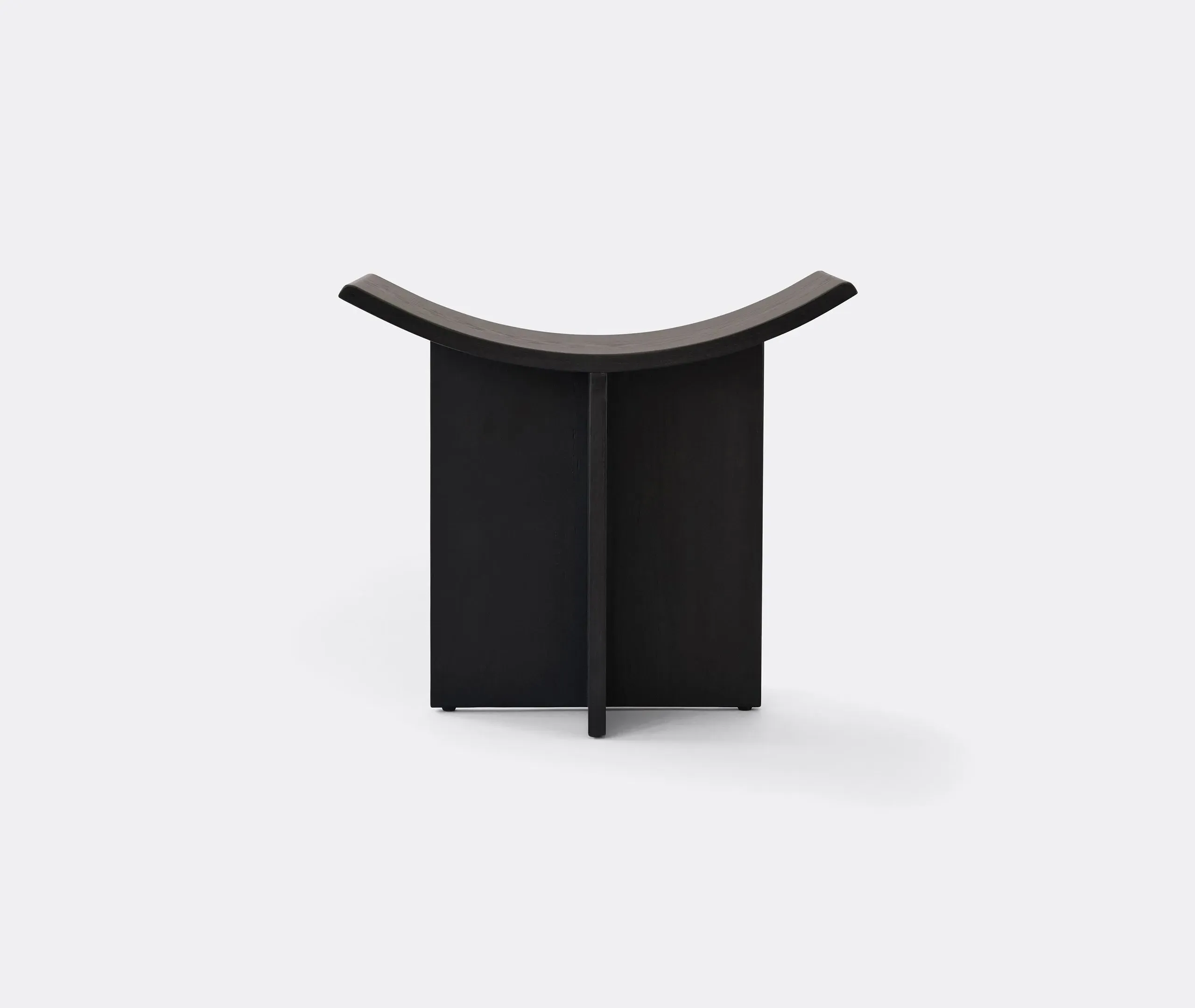 Brutus Stool - Coffee Black, Oak image