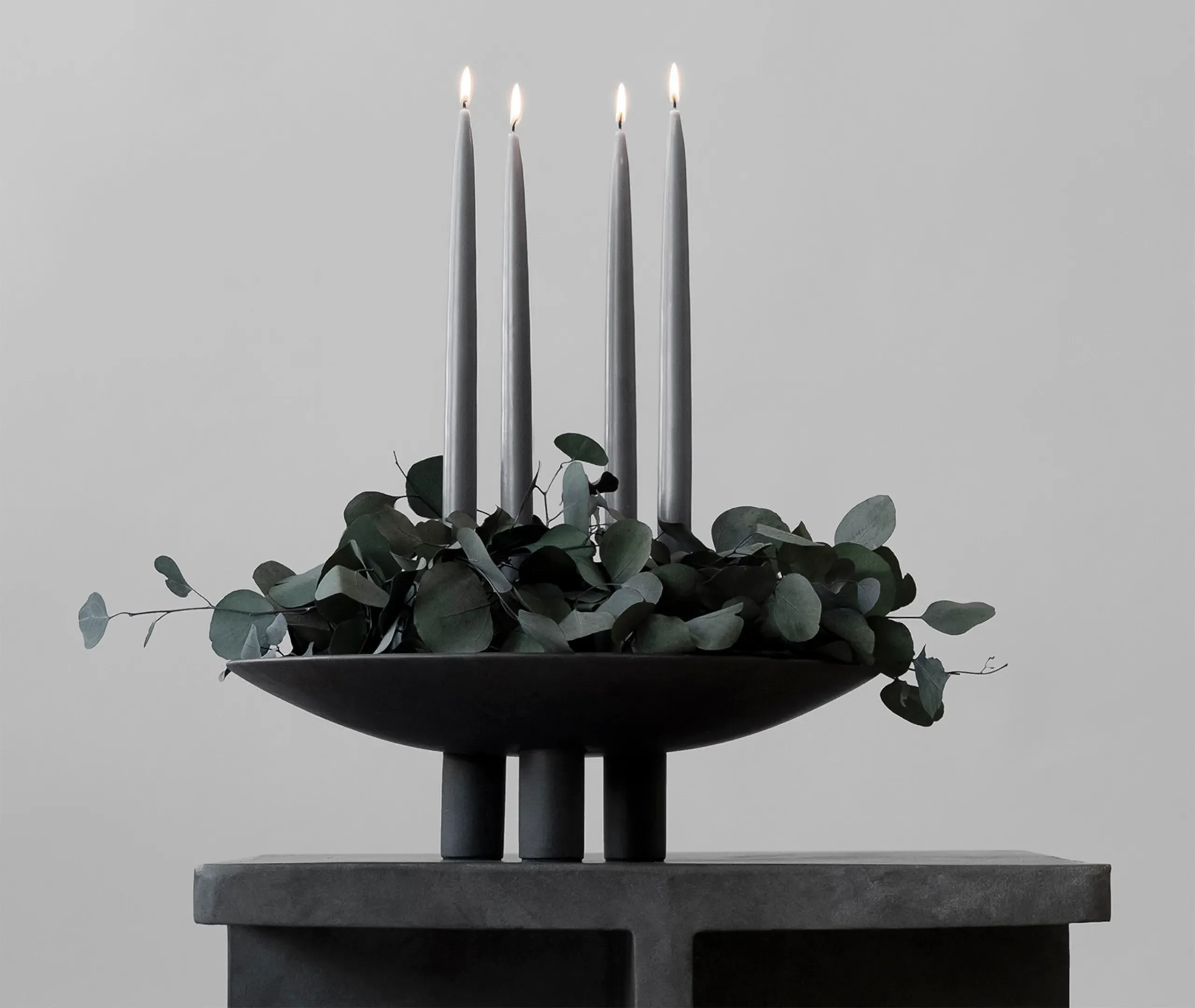 Duck Big Plate - Coffee, Ceramic