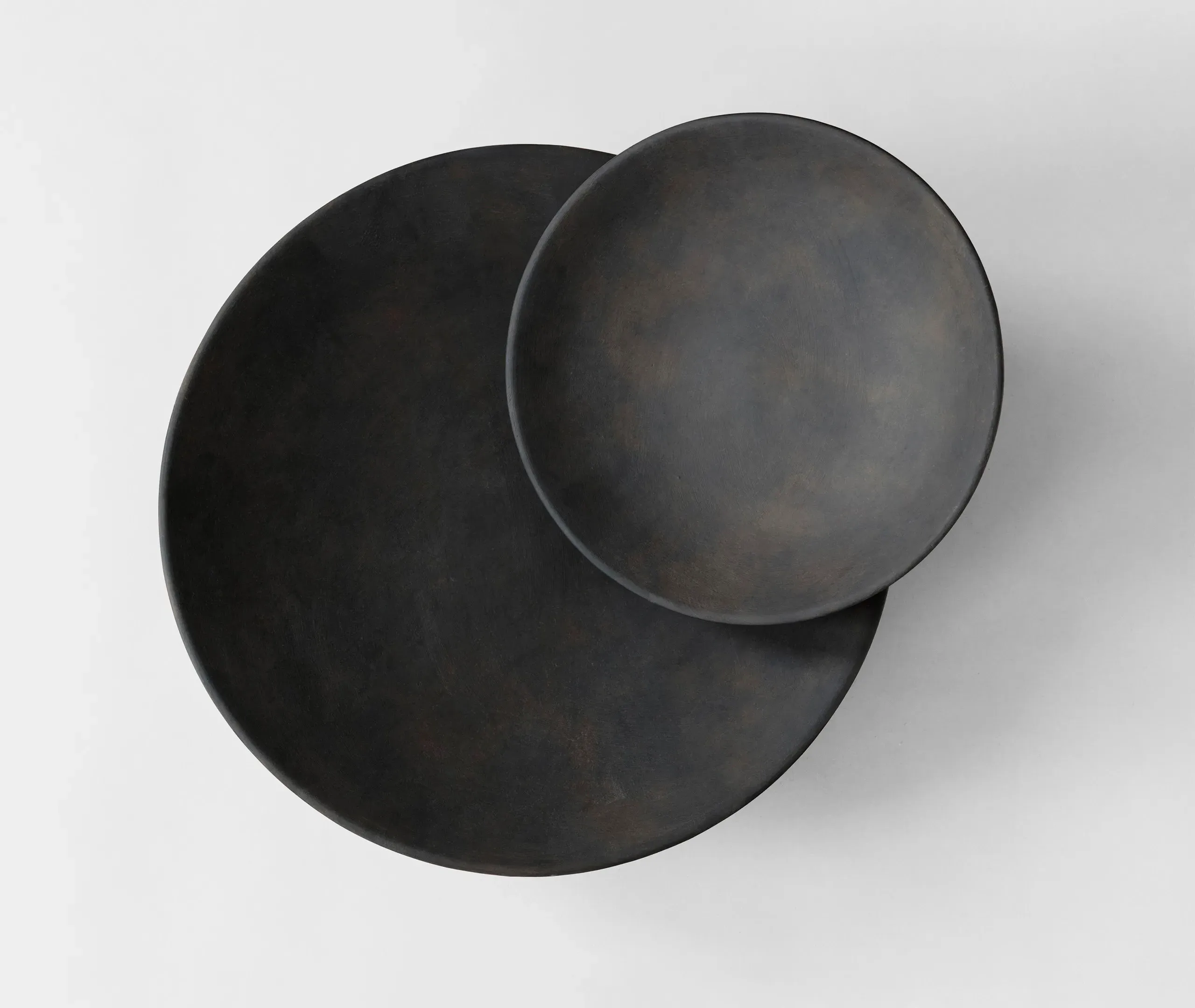 Duck Big Plate - Coffee, Ceramic